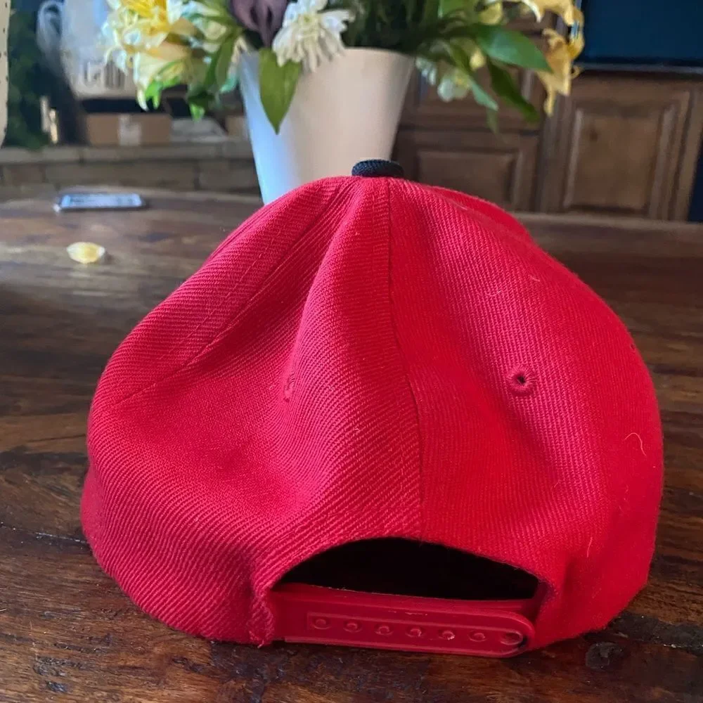 🧢SIX FLAGS HARLEY QUINN BASEBALL CAP/HAT Adjustable Good pre-owned condition